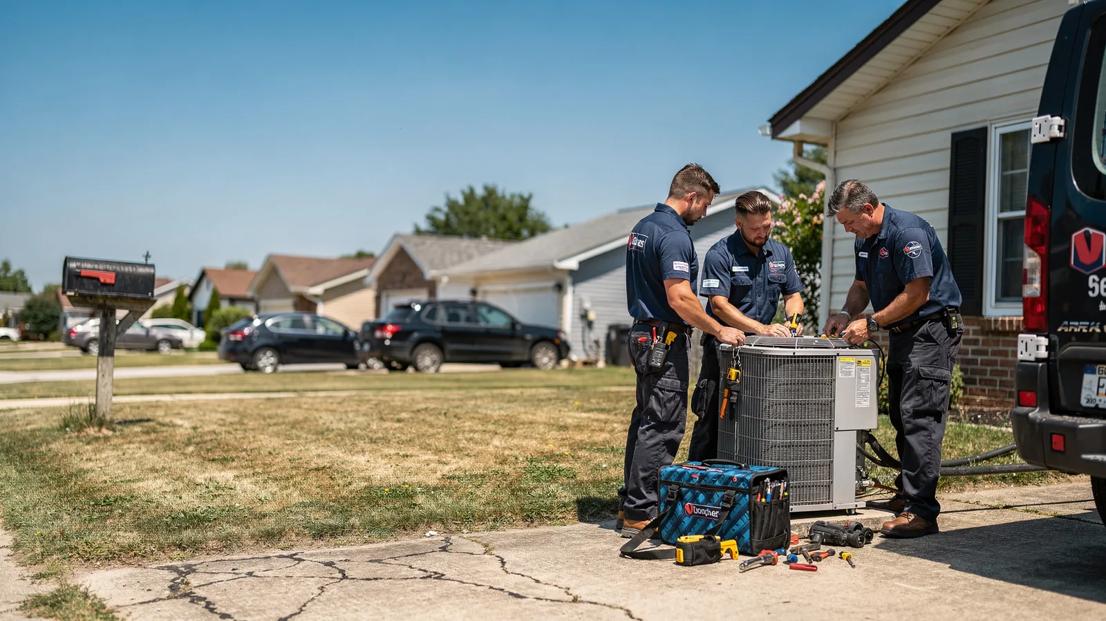 Hvac Repair in Vaughnsville, OH near me